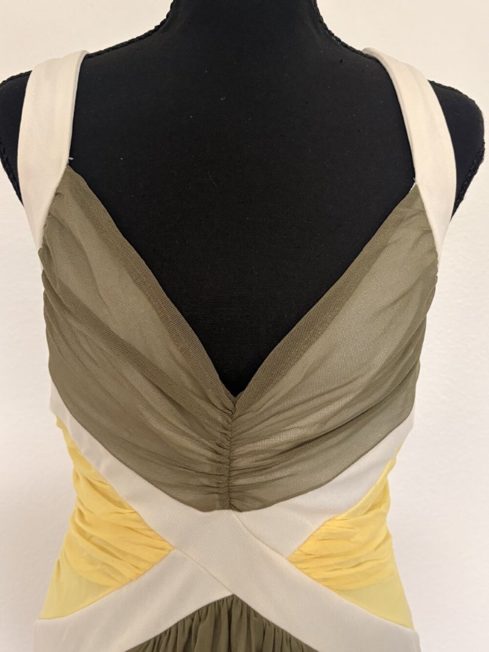 Arden B. Colorblock Ruched Tunic Top | Size Large - Picture 2 of 6